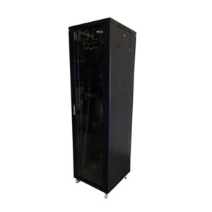 Gabinete de piso. WAM WAM-FC42UR06-A – Negro, 42U, 19 pulgadas
