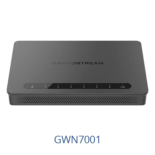 GRANDSTREAM GWN7001 - Router Gigabit VPN / Balanceador de Cargas, 6 puertos 10/100/1000 Mbps WAN/LAN, 30,000 sesiones NAT, Compatible con GWN Cloud, Amplias Funcionas de Firewall - Image 3