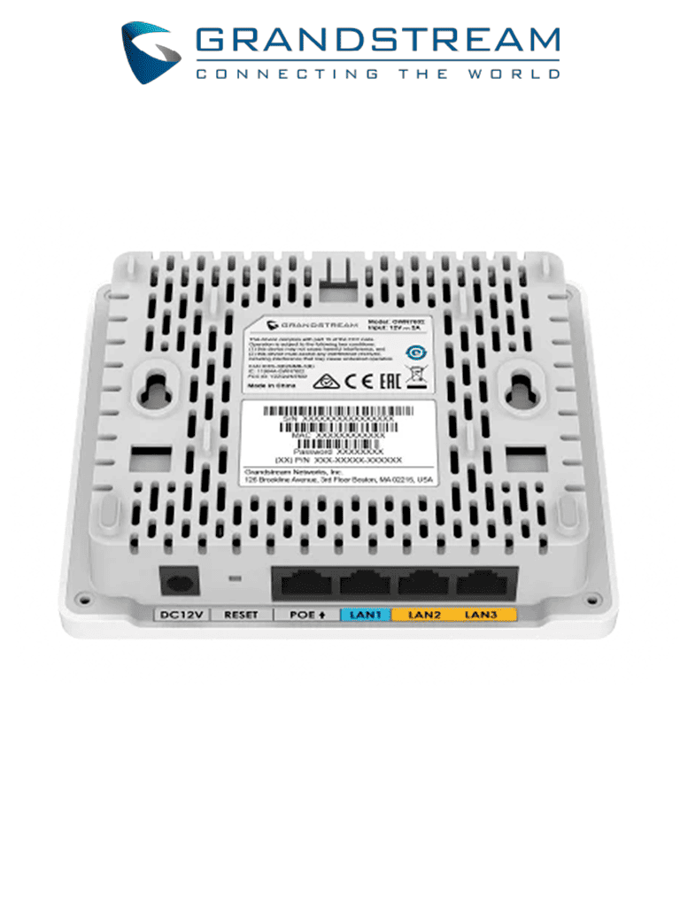 GRANDSTREAM GWN7603 - Punto de Acceso Wi-Fi/ 802.11ac Wave 2, Rendimiento de Hasta 1.27Gbps, Cuenta con 3 Puertos Gigabit Para Conexión Ethernet, Configuración Desde la Nube Gratuita GWN Cloud, o Desde Controlador - Image 3