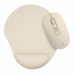 PC-045403 Kit de Mouse Inalámbrico Bluetooth 2.4GHz + Tapete Bonet Color: TAUPE | PERFECT CHOICE