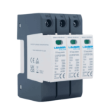 LEADER Protector de Descargas Atmosféricas 3 Polos 1000 Vcc - SPD de corriente continua diseñado para sistemas fotovoltaicos 40 kA 3 Polos / Montaje en riel Din / -40 °C a 80°C