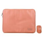 PC-911876 Kit de Mouse Inalámbrico + Funda para Laptop 15.6 pulgadas Cannoli Color: Terracota | PERFECT CHOICE