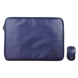 PC-911890 Kit de Mouse Inalámbrico + Funda para Laptop 15.6 pulgadas Cannoli Color: Azul | PERFECT CHOICE