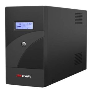 HIKVISION DS-UPS2000-R/X UPS de 2000 VA / 1200 W 6 Tomas NEMA 5-15R / 2 Baterías 12 V / 9Ah Pantalla LCD AVR Protección Contra Sobrecarga y Descarga Entrada y Salida 120 VCA