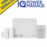 IQ4 NS POWER MANAGE PACK - Paquete que contiene Sistema de Alarma IQ4 NS autocontenido sin pantalla, 1 sensor PIR inalámbrico PGP9914 y 2 sensores magnéticos inalámbricos PG9303