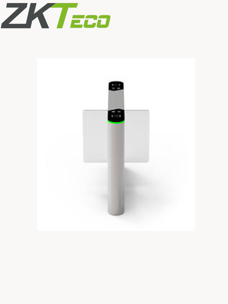 ZKTECO SBTL6200 - Barrera Peatonal Central / Acero SUS304 / Aleta de Acrílico Personalizables / 110 V / Exterior Protegido / Carril 63.5 Cm / 6 pares de Infrarrojos de Seguridad / Indicador Led / 2 millones de Ciclos / No cuenta con Lectores y Panel - Image 3