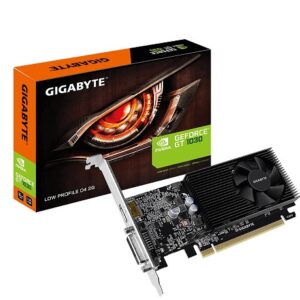 TAR VIDEO GIGABYTE GV-N1030D4-2GL Tarjeta de Video GIGABYTE NVIDIA GeForce GT 1030 - 2GB 64-bit GDDR4, PCI Express x16 3.0