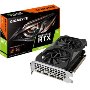 Tarjeta de video GIGABYTE GV-N3050WF2OCV2-6GD – atx, 6gb, 96 bits, gddr6, pci-e 4.0