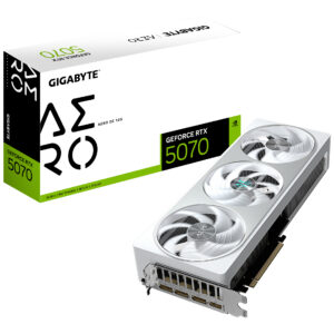 Tarjeta de video GIGABYTE GV-N5070AERO OC-12GD - rtx, 12gb, 192 bits, gddr7, pci-e 5.0