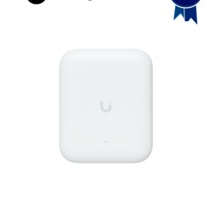 UBIQUITI U7-OUTDOOR- AP para exterior WIFI 7 con radio de 6Ghz, puerto RJ45 2.5GbE, 200 dispositivos simultaneos, ancho de haz de antena ajustable por software, alimentación POE 802-3at