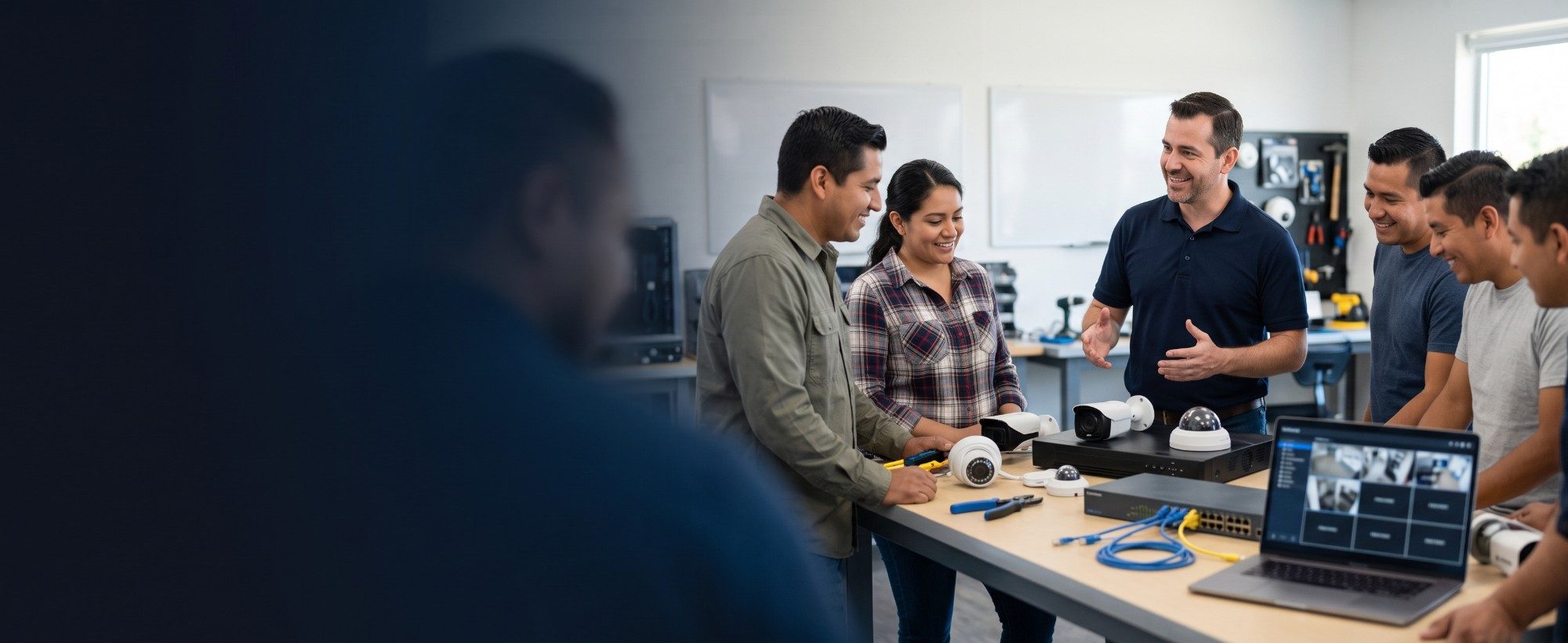 Capacitación TiShop para instaladores de videovigilancia