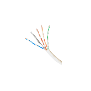 BOBINA UTP 305 MT CAT6 FORRO BLANCO 100% COBRE