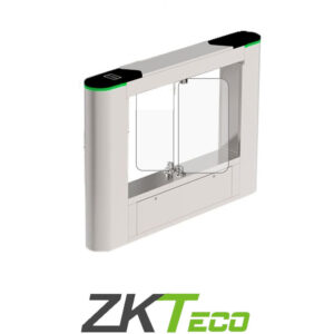 ZKTECO SBTL6200 - Barrera Peatonal Central / Acero SUS304 / Aleta de Acrílico Personalizables / 110 V / Exterior Protegido / Carril 63.5 Cm / 6 pares de Infrarrojos de Seguridad / Indicador Led / 2 millones de Ciclos / No cuenta con Lectores y Panel
