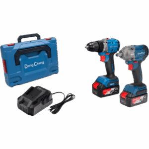 DONGCHENG DNG-KTP02 –  Kit de Rotomartillo y llave de impacto inalámbrica / 20V / Motor…