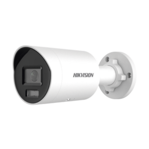 HIKVISION DS-2CD2047G2H-LIU – [Dual Light + ColorVu] Bala IP 4 Megapixel / Lente 2.8 mm / 40 mts IR + 40 mts Luz Blanca /  Microfono Integrado / Exterior IP67 /   WDR 130 dB / ACUSENSE / Captura Facial /  PoE / ACUSEARCH