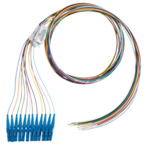 PANDUIT F9TBN1NNNSZM001 – Kit de 12 Pigtails con Conector LC, Monomodo 9/125 OS2, 900um, de 1 Metro (3.28 Pies)