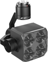 CZI GL60PLUS – Foco Gimbal / 120W / 13400 Lúmenes / 4 Grupos Ópticos 15° / 750g / 150m / Skyport V2.0