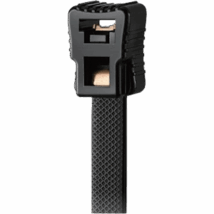 LINKEDPRO LP-76X15M – Cinchos de Nylon Armables / Cinta Continua 15 m (49.2 ft) / 25 Cabezales / Tracción 55 kg (120 lb) / Nylon 66 / Negro