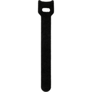 LINKEDPRO LP-VT-150-B – Cinchos de Cinta de Contacto / 20 × 150 mm / Reutilizables / Gancho y Bucle / Negro / Paquete con 10 Piezas