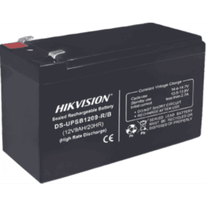 HIKVISION DS-UPSB1209-R/B – Bateria de Plomo Ácido / 12 VCD / 9 Amp / Ideal para UPS, EPS y Uso General / Certificación CE
