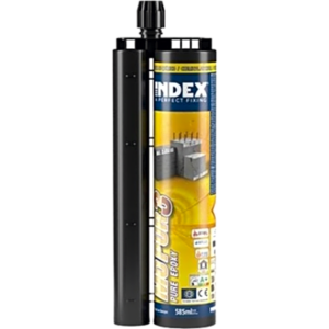 INDEX MOPUR-30-585 – Resina Epóxica 3:1 / Concreto Fisurado y Armado / Cargas Sísmicas C1-C2 / Curado Lento / 585 ml