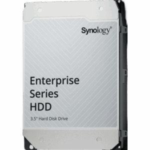 SYNOLOGY HAT531016T – Disco Duro SATA 3.5" Serie Enterprise / Capacidad 16TB / SATA 6 Gb/s / 7200 RPM / Transferencia hasta 281 MB/s / MTBF 2.5 Millones de Horas / Carga de Trabajo 550 TB al Año / Diseño Sellado con Helio / Caché de Escritura Persistente