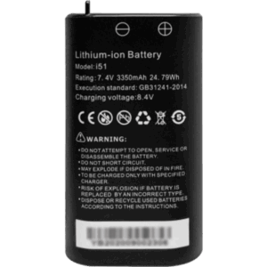 EPCOM BATTERY-I51 – Batería Li-ion para tester de Video | Compatible con TPTURBOLITE y TPTURBOLITE (8K) | 7.4 V CC | 3350 mAh | 24.79 Wh | Voltaje de Carga 8.4 Vcc | 115 g (0.25 lb) | 74x38x21 mm (2.91x1.49x0.82 in) | Norma GB31241-2014.