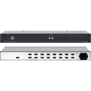 KRAMER VM-16H – Distribuidor Amplificador HDMI 1:16 | Tasa de Datos 6.75 Gbps | HDCP Compliant | Soporta Deep Color, x.v.Color, Lip Sync y CEC | Deja Pasar 3D | Ecualización y Re-Klocking | I-EDIDPro | LED Indicadores de Salida Activa | Alimentación Univers