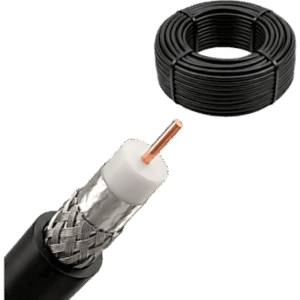 LINKEDPRO LP400/50MTS – Rollo de 50 Metros de LP400 de 50 Ohms | Cable Coaxial Profesional