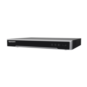 EPCOM EV-8008TURBO-D – DVR 8 Canales 4K TurboHD + 8 Canales IP/ 8 Megapixel / Acusense / Audio por Coaxitron/ 1 Bahía de Disco Duro / 4 canales de audio / 8 Entradas de Alarma / 4 Salida de Alarma / H.265+