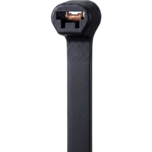 LINKEDPRO LPEA-75200-B – Cincho de Nylon con Insertos Metálicos / 7.5 x 200 mm / UL 94V-2 / Paquete 100 Piezas