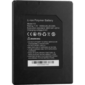 EPCOM BATTERY-V3 – Batería Li-Ion para tester de Video | Compatible con EPMONTVI4KLITE | 7.4 VCC | 4000 mAh | 29.6 Wh | Voltaje de Carga 8.4 VCC | Peso 320 g (0.70 lb).