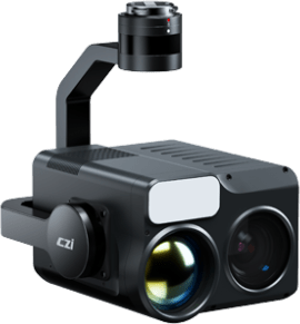 CZI C30N – Cámara Dual / Zoom Óptico 25x / Sensor Térmico 1K / Telémetro Láser 2 km / Compatible DJI M350/M400