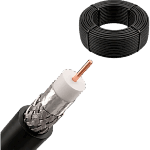 LINKEDPRO LP195/30MTS – Rollo de 30 Metros de LP195 de 50 Ohms | Cable Coaxial Profesional