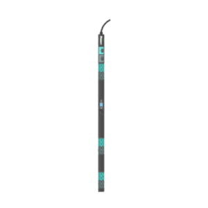 PANDUIT E24G01L – PDU EL2P Monitoreable y Switchable por Toma (MSPO) para Distribución de Energía, Enchufe de Entrada NEMA L6-30P, Con 12 Salidas C13/C15 y 12 C13/C15/C19/C21, de Instalación Vertical, 208 Vca, 30 Amp